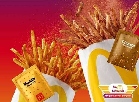 Shakeable Masala Curry Fries