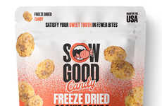 Freeze-Dried Cookie Puffs