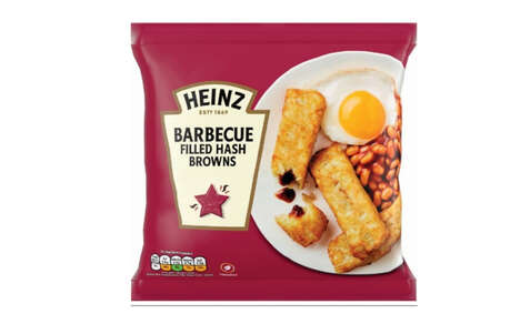 Sauce-Filled Hash Browns