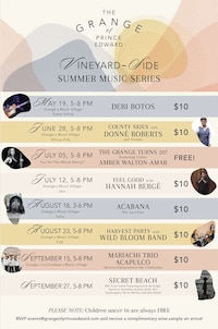 Vineyard Summer Music Series