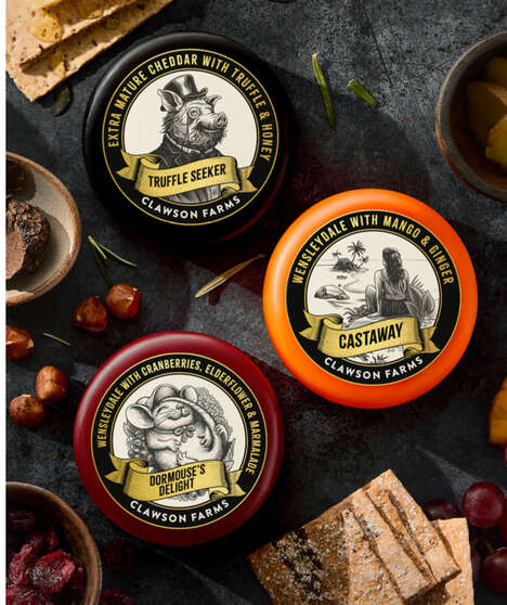 Flavor-Forward Waxed Cheeses