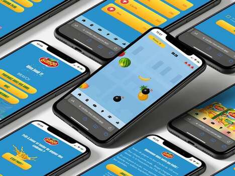 Interactive Fruit Juice Packaging