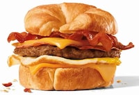 Triple Meat Croissant Sandwiches Image 1