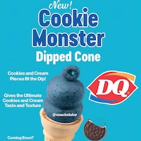 Cookie Crumble Dipped Cones Image 1
