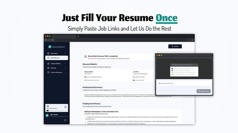 Automated Job Applicant Platforms