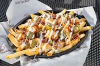 Ranch-Drizzled Loaded Fries