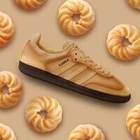 Collaborative Donut-Inspired Sneaker Designs Image 3