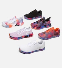 Practical Floral-Inspired Sneakers Image 1