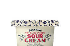 Cashew-Based Sour Creams