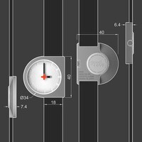 Asymmetrical Shadowy Wristwatches
