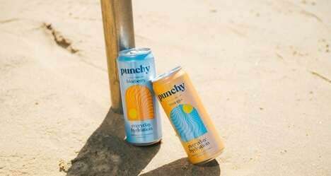 Canned Fruit-Forward Hydration Drinks