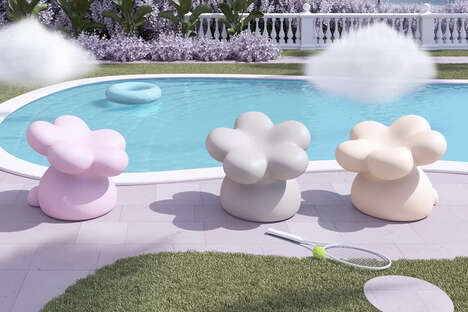 Pastel-Tonal Abstract Chairs