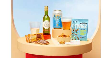 Complimentary Airline Snacks