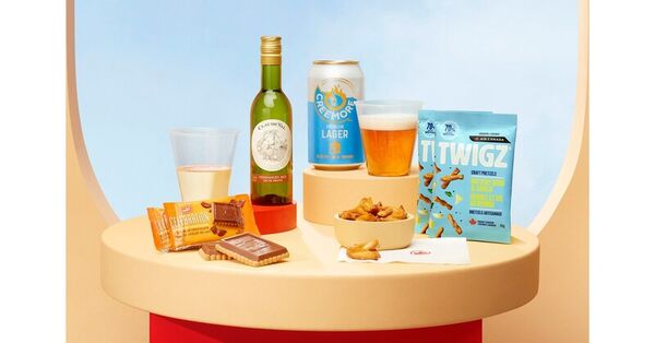 Complimentary Airline Snacks