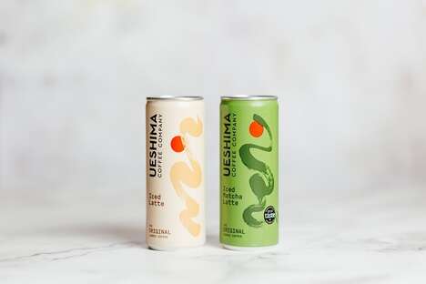 Canned Japanese Lattes