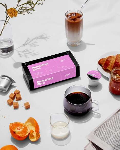 Flash-Frozen Coffee Capsules