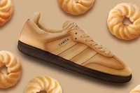 Athletic Donut-Themed Sneakers Image 3