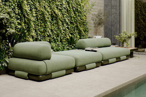 Arab Majlis-Inspired Modular Sofas