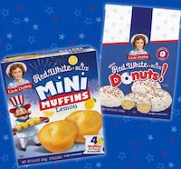 Patriotic Prepackaged Snack Cakes Image 1
