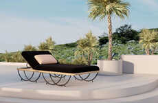 Refined Aerodynamic Lounge Chairs