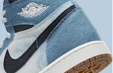 Denim-Detailed Lifestyle Sneakers