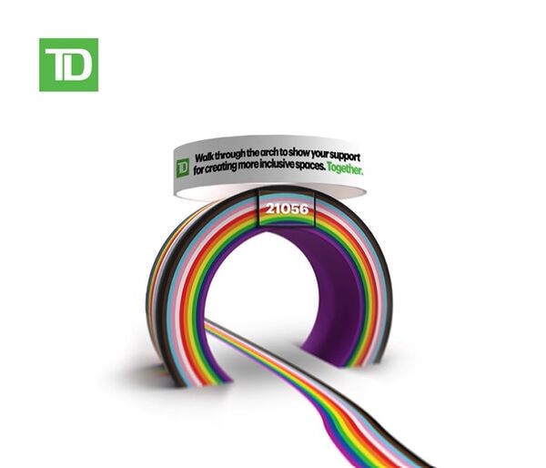 Fundraising Pride Art Installations