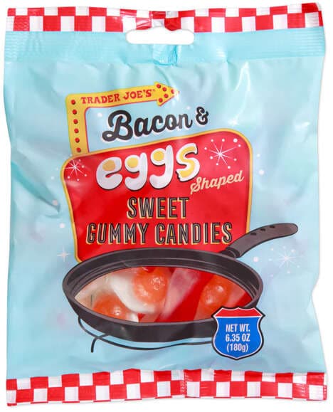 Breakfast-Themed Gummy Candies