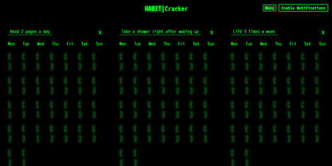 Linux-Style Habit Trackers