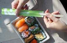 Plastic-Free Sushi Trays