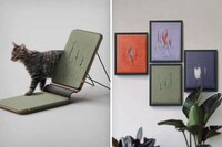 L-Shaped Pet Scratching Furniture Image 3
