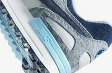 Icy-Inspired Textural Golf Sneakers