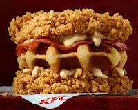 Waffle-Stuffed Chicken Sandwiches Image 1