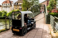 Pedal-Assist Electric Quadricycles Image 1