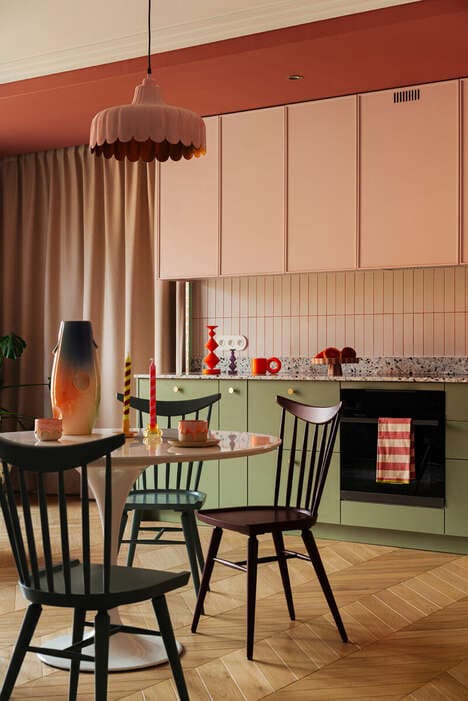 Contemporary Artful Bright Apartments