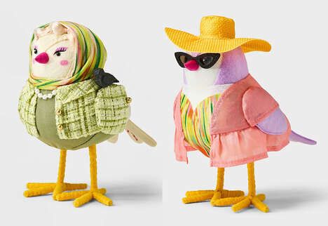 Pride-Honoring Bird Figurines