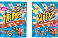 Cinnamon Bun Pretzel Snacks