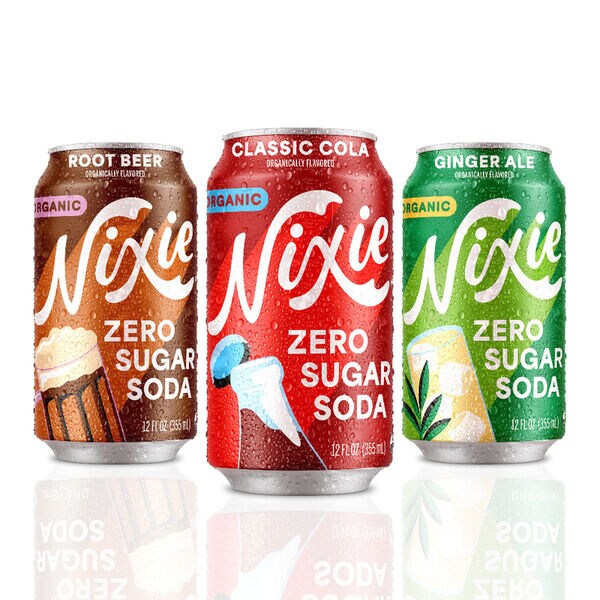 Organic Zero-Sugar Sodas