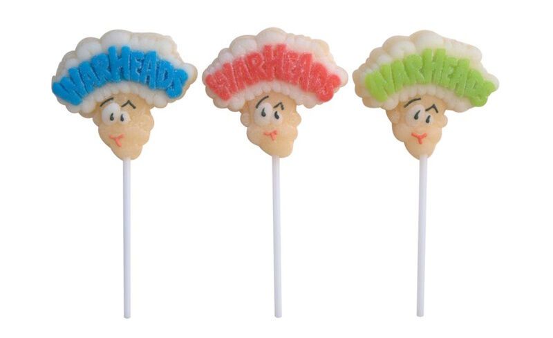 Super-Sour Jelly Lollipops