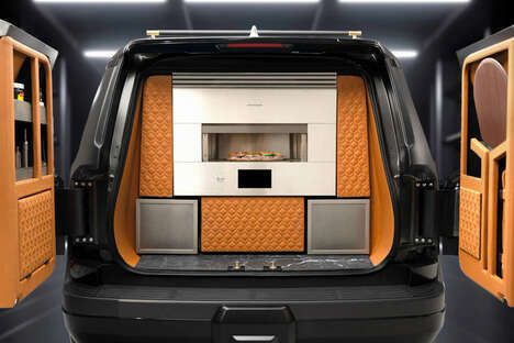 Oven-Equipped Luxury SUVs