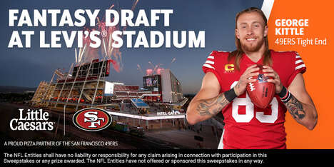 Football-Themed Pizza Promotions