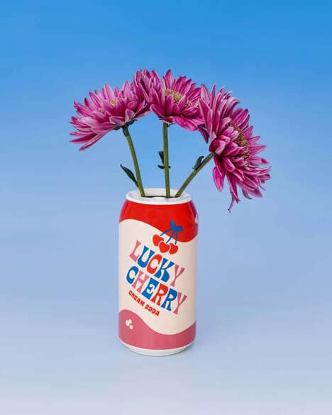 Playful Packaging-Inspired Vases