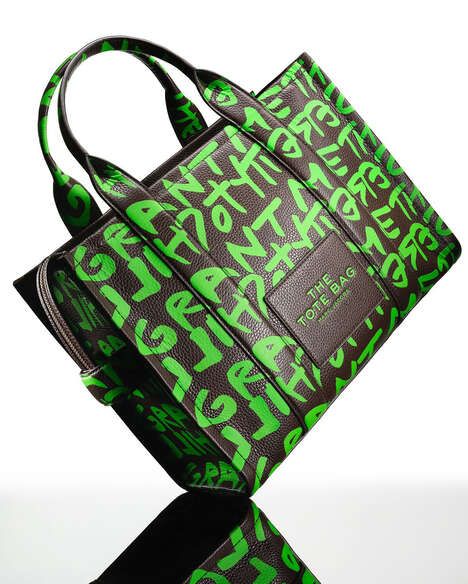 Collaborative Patterned Tote Bags