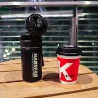 Bottle-Equipped Personal Fans Image 1
