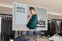 Low-Power Paper-Like Retail Signs