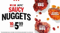 Saucy BBQ-Coated Nuggets