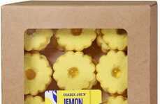 Flower-Shaped Lemon Cookies