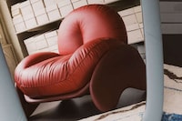 Wrinkled Plush Collaborative Chairs