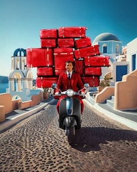 AI-Created Luggage Campaigns Image 1