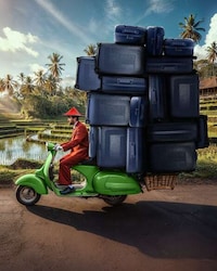 AI-Created Luggage Campaigns Image 4