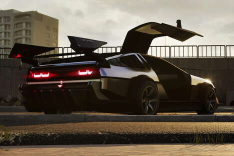 Retro-Futuristic Sports Cars